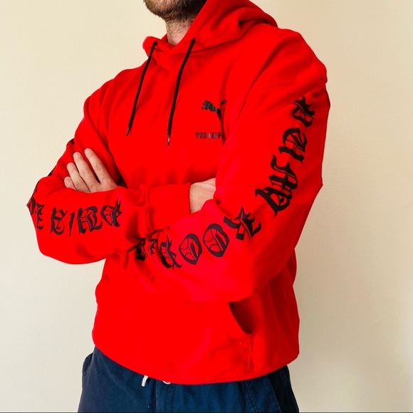 The Kooples Other - New The Kooples Sport PUMA graphic sleeve cotton hoodie